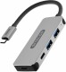 SITECOM   USB-C Hub               4 Port - CN-384    2x USB 3.1-A + 2x USB-C  5Gbps