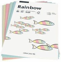 PAPYRUS   PAPYRUS Rainbow Mixpack 88043187 pastell, 80g 100 Blatt