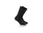 Rohner Socks Socken SupeR WO Schwarz, Grundfarbe: Schwarz, Detailfarbe