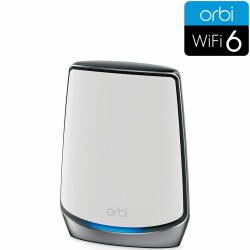 Orbi série 850 Satellite additionell Mesh WiFi 6 Tri-Bande, 6Gbps, blanc