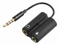 SHARKOON TECHNOLOGIE Sharkoon - Audio-Adapter - 4-poliger Mini-Stecker