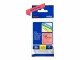 Brother TZe-441 - Standard adhesive - black on red