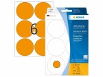 HERMA - Paper - permanent adhesive - luminous orange