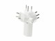 Max Hauri Winkelstecker Clip-Clap 180° T13, Detailfarbe: Weiss