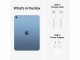 Image 7 Apple iPad 10th Gen. WiFi 256 GB Blau, Bildschirmdiagonale