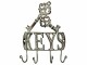 Originals Wandhaken Schlüsselhalter mit 4 Haken, Bewusste