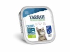 Yarrah Bio-Nassfutter Chunks mit Huhn & Fisch, 16 x