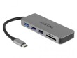 DeLock Dockingstation USB 3.1 Typ-C ? HDMI/USB-A/USB-C/SD/PD 2.0