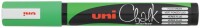 UNI-BALL  Chalk Marker 1,8-2,5mm PWE5M F.GREE grün, Kein