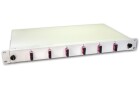 Lightwin Spleissbox 12 Fasern, 6x DSC MM, 50/125µm OM4