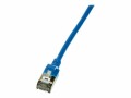 LogiLink Patchkabel Ultraflex, Kat. 6A, U/FTP, 1,5 m, blau