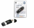 LogiLink Cardreader USB 2.0 Stick for SD/MMC - Lecteur