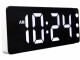 Immagine 1 NeXtime Digitalwecker Clock Schwarz/Weiss, Funktionen: Alarm