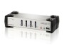 ATEN Technology Aten KVM Switch CS1734B, Konsolen Ports: VGA, 3.5 mm