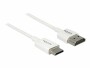 DeLock Kabel 4K 60Hz HDMI - Mini-HDMI (HDMI-C), 1.5