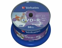 Verbatim - 50 x DVD+R - 4.7 GB 16x