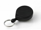 KEY-BAK Ausweishalter KB Mini-Bak 90 cm, mit Clip, Schwarz