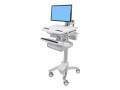Ergotron Cart with LCD Arm, 2 Drawers - Wagen