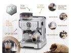 Trisa Siebträgermaschine Barista Plus Silber