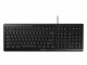 Cherry Tastatur Stream US-Layout Schwarz, Tastatur Typ: Business