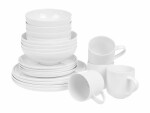 FURBER Speise-Service 20-teilig, Weiss, Material: New Bone China