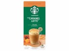 Starbucks Instant Kaffee Caramel Latte 5 Stück, Entkoffeiniert