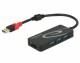 DeLock USB 3.1 Hub Typ-A, 3x A + 2