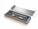 Sigel Stiftehalter Smartstyle Silber/Braun, Material: Kunststoff