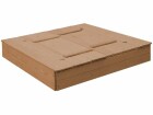 roba Sandkasten mit Deckel Teakholz, Tiefe: 123.5 cm, Breite