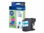 Brother Tinte LC-221C Cyan, Druckleistung Seiten: 260 ×, Toner/Tinte