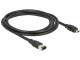 Bild 1 DeLock FireWire-Kabel 400Mbps 6Pin-4Pin 2 m, Datenanschluss