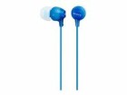 Sony In-Ear-Kopfhörer MDREX15LPLI Blau, Detailfarbe: Blau