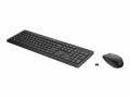 Hewlett-Packard HP 650 Keyboard & Mouse Black (CH