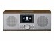 Lenco DIR-170 DAB+ Radio, walnuss Color Display, WLAN, BT