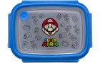 Scooli Lunchbox Super Mario Blau/Grau/Rot, Materialtyp: Kunststoff