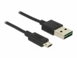 DeLock USB 2.0-Kabel EASY-USB USB A - Micro-USB B