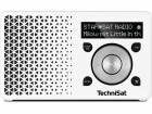 TechniSat DigitRadio 1 Weiss, Radio Tuner: FM, DAB+, Stromversorgung