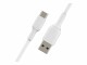 Immagine 8 BELKIN USB-C/USB-A CABLE PVC 1M WHITE  NMS