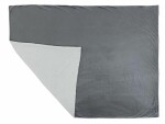 COCON Duvetbezug Sherpa 160 x 210 cm, Grau, Bewusste