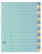 BIELLA    Register Karton blau/gelb   A4 - 46244300U 1-31                      210g