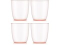 Bodum Outdoor-Becher Kvadrant 200 ml, Rosa, 4 Stück, Produkttyp