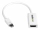 StarTech.com - Mini DisplayPort to HDMI 4K Audio / Video Converter - mDP 1.2 to HDMI Active Adapter for MacBook Pro/Air - 4K @ 30Hz - White (MDP2HD4KSW)