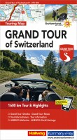 HALLWAG Touring Map Strassenkarte 382830832 K&F Grand Tour of