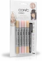 COPIC Marker Ciao 22075552 5+1 Set Portrait colours 1