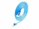 SLIM Slimpatchkabel Cat 6A, U/FTP, 7 m, Blau