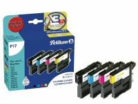 PELIKAN Valuepack P17 BKCMY LC-1100VALPE zu Brother MFC-490C