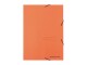 Soennecken Gummibandmappe A4, Orange, 3 Klappen, Typ: Gummibandmappe