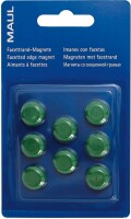 MAUL      MAUL Magnete 15mm 6175255 grün 8 Stück, Kein