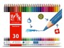 Caran d'Ache Farbstifte Fancolor 30 Stück, Verpackungseinheit: 30