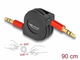DeLock Audio-Kabel aufrollbar 3.5 mm Klinke - 3.5 mm